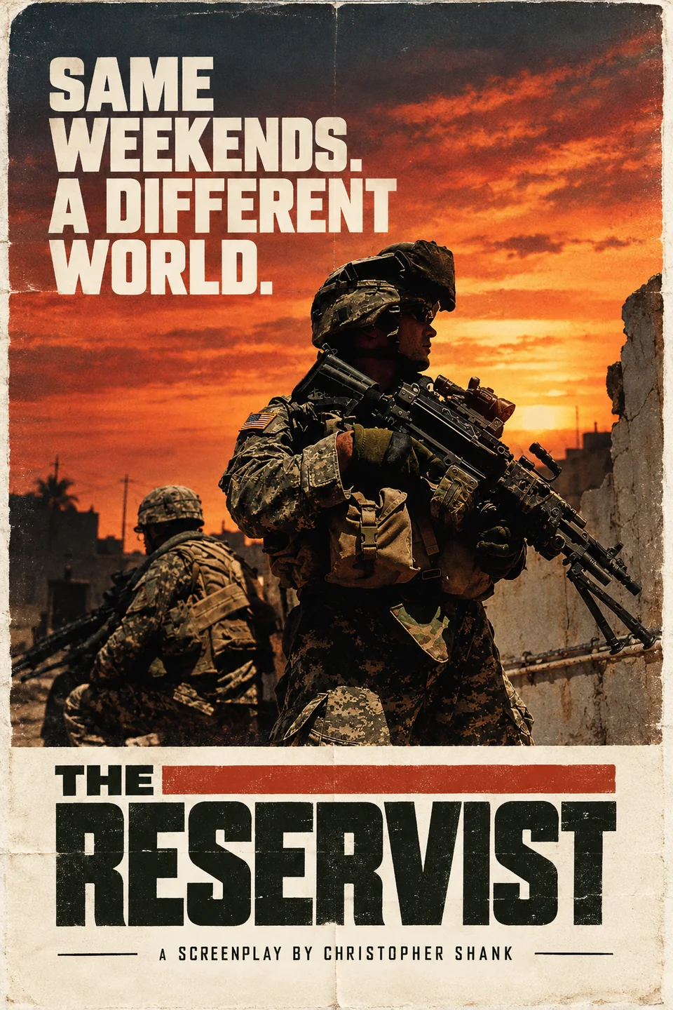 Poster for THE RESERVIST